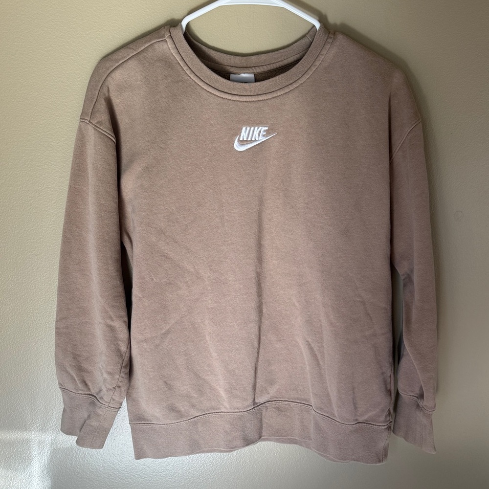 Nike Brown Crewneck Sweater